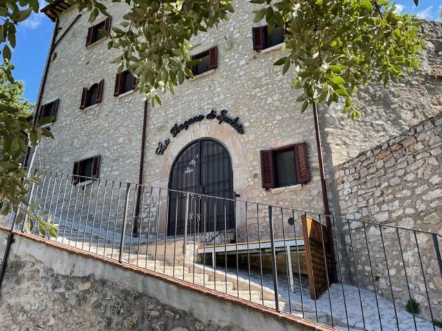 Villa Con Piscina "La Dogana Di Spoleto " Sant'Anatolia di Narco Exterior photo