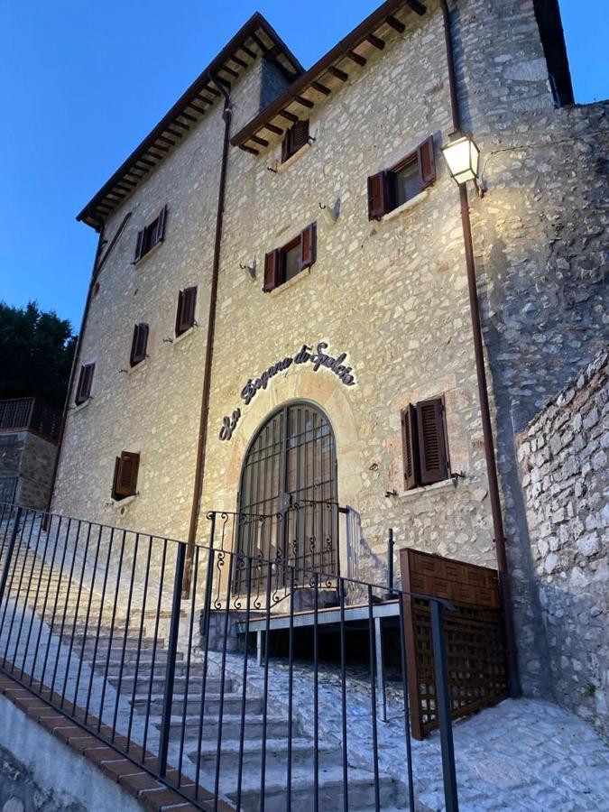 Villa Con Piscina "La Dogana Di Spoleto " Sant'Anatolia di Narco Exterior photo